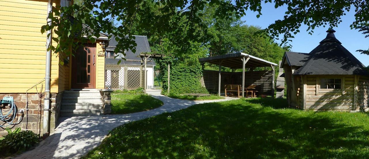 Ferienwohnung-Wasserlaeufer Mulde Dış mekan fotoğraf